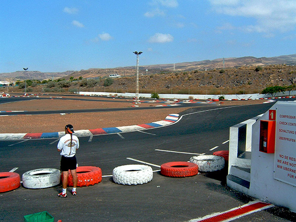 Impressionen Kartbahn Gran Canaria 2006